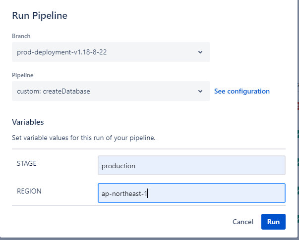 Database pipelines!