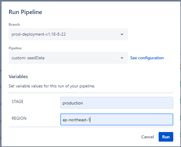 Seed pipelines!